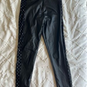 SHEIN Pleather pants